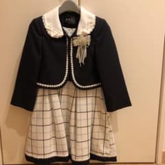 美品　入学式 女の子 フォーマル　130 ヒロミチナカノのサムネイル