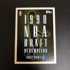 1998 Topps Draft Redemption Vince Carterのサムネイル