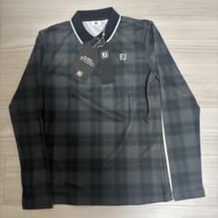FootJoy レディース 長袖シャツ ブラック チェック Sのサムネイル