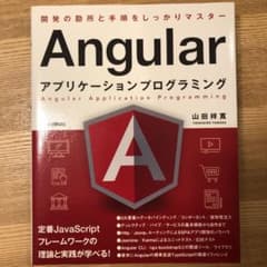 Angularアプリケーションプログラミングのサムネイル