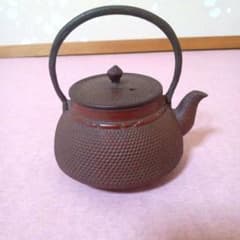 南部鉄器 盛栄堂 及源鋳造 急須 鉄瓶 アラレ文様 OIGEN - メルカリ