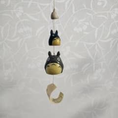 となりのトトロ　三連ととろ　風鈴　二馬力　スタジオジブリ　ベネリック　レトロ となりのトトロ 三連ととろ 風鈴 二馬力 スタジオジブリ ベネリック