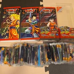 ドラゴンボールカード、エヴァ、ファイナルファンタジーのサムネイル