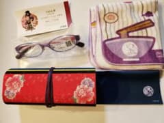 新品未使用】 刀剣乱舞 歌仙兼定 J!NSコラボメガネ 専用ケース 眼鏡