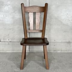 オランダ製 ダッチカントリー ハートチェア オーク無垢 ダイニングチェア 椅子 ☆オランダ☆ オーク無垢材 カントリーチェア 椅子 伝統意匠