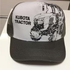 新品キャップ、クボタトラクター帽子のサムネイル