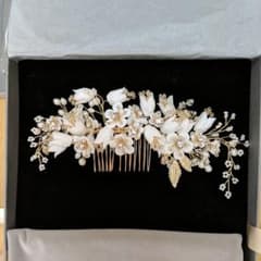 【美品】SWEET RIBBON ヘアアクセサリー　ヘッドドレスのサムネイル
