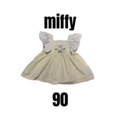 [miffy 미피] 미품 프릴 소매 튜닉 여자 아이 90