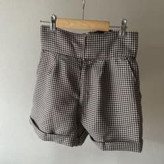 チェック柄ショートパンツのサムネイル