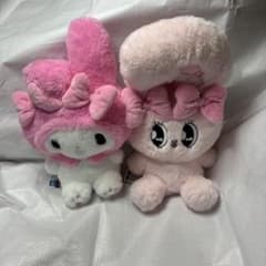エスターバニー×マイメロディ　おすわりチルBIGぬいぐるみ　サンリオ