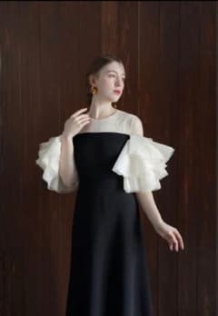 美品】Acka organdy frill dressオケージョン ドレス - メルカリ
