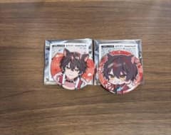 すにすて らお 缶バッジ 2個セットのサムネイル