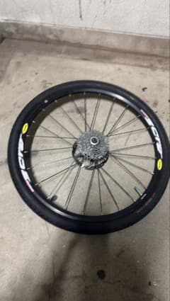 MAVIC CROSSRIDE 自転車用リアホイール タイヤ、スプロケ無しのサムネイル
