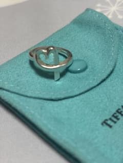 Tiffany & Co. ラビングハート リング シルバー　7号のサムネイル