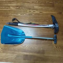 ブラックダイアモンド　スノーショベル　 GRIVEL G1（ピッケル）のセットのサムネイル