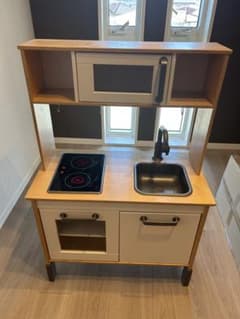 全国配送】IKEA DUKTIG おままごとキッチン 木製 - メルカリ