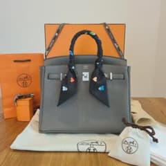 HERMES バーキン25 ツイリー付き - メルカリ