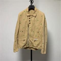 アンダーカバーイズム刺繍カジュアルライダースジャケットのサムネイル