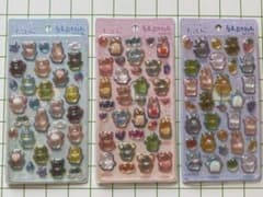 ふわふわたっとんシール3種類のサムネイル