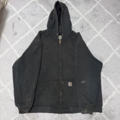 Carhartt カーハート ジップパーカー ブラックのサムネイル