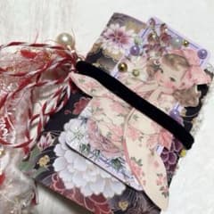 ミニコラージュ帳☆ジャンクジャーナル雑記帳☆おすそ分け【J0010】和風のサムネイル