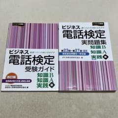 ビジネス電話検定 受験ガイド＋実問題集のサムネイル
