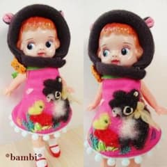 セルロイドミーコちゃん☆くまセット *bambi*のサムネイル