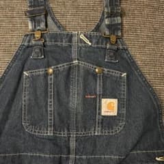 【美品】✨Carhartt デニム オーバーオールのサムネイル