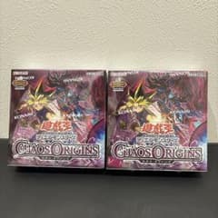遊戯王OCG カオスオリジンズ 2box新品未開封 シュリンク付き - メルカリ