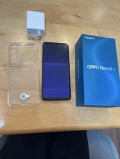 OPPO Reno3 A 本体 + 充電器 + クリアケースのサムネイル