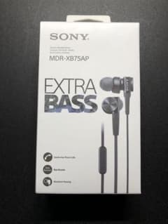 SONY MDR-XB75AP 有線イヤホン 本体 - メルカリ
