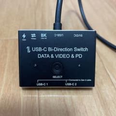 USB Type-C 分配器 切替機のサムネイル