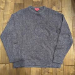 Supreme Mohair Sweater パープルメランジ Lサイズ - メルカリ