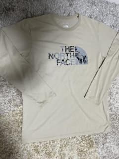 THE NORTH FACE ベージュ 長袖Tシャツ XL ノースフェイスのサムネイル