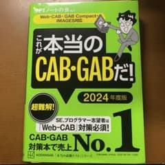 これが本当のCAB・GABだ! 2024年度版 【Web―CAB・GAB Co…のサムネイル