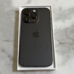 iPhone 14Pro 256GB スペースブラック 付属品あり SIMフリーのサムネイル