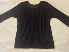 【美品】イッセイミヤケ PLEATS PLEASE ネイビー サイズ3のサムネイル
