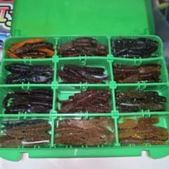 ゲーリーヤマモト シルクワーム 大量110本以上 - メルカリ