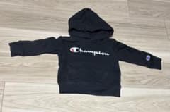 Champion ベビー用 パーカー ブラック - 5