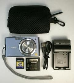 LUMIX★DMC-FX60⚡小傷スリ傷使用感有り⚠️必読有り⭕️安心の実働品 LUMIX☆DMC-FX60⚡スレ小傷有⭕️安心の実働品☆光学5倍1210万画素