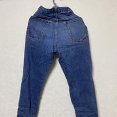濃い青 スリムフィットデニム 4ポケットのサムネイル