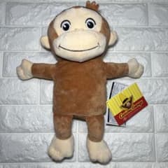 おさるのジョージ　ぬいぐるみパペット