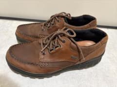 ECCO エコー GORE-TEX レザーシューズ ブラウン