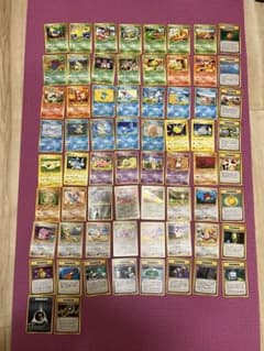 旧裏　ポケモンカードneo 第1弾　金銀世界へ　ノーマル　セミコンプまとめセットのサムネイル