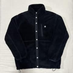 ARNOLD PALMER ブラック　ボアジャケット　フリースＬ♡美品♡のサムネイル