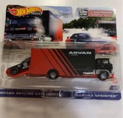 ホットウィール　チームトランスポート　アドバン　GTR　BNR32 R32