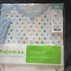 【新品未使用】95薄手長袖腹巻パジャマのサムネイル