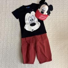 Disney ミッキーマウス Tシャツとパンツセット 110のサムネイル