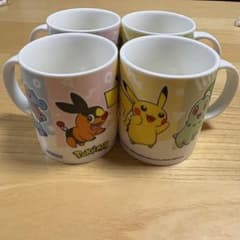 （新品未使用）ポケモン　マグカップ　4個セット　ワイモバイルのサムネイル