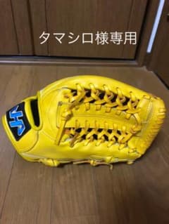 タマシロ様専用　ハタケヤマ軟式　外野手用グラブのサムネイル